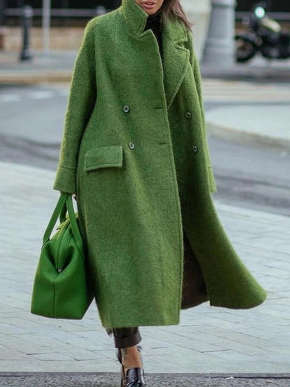 Funki Findz | Jackets | Women's Soft Woolen Loose Overcoat