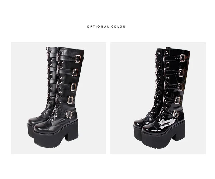 Funki Findz | Boots | Women's Gothic Harajuku Platform Boots