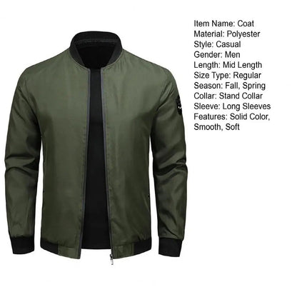 Funki Findz | Jackets | Men's Stand Collar Casual Jackets