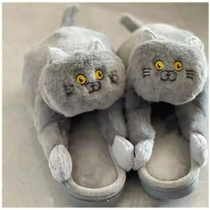Funki Findz | Shoes | Women's Soft Cat Hug Slippers