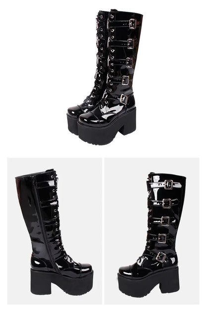 Funki Findz | Boots | Women's Gothic Harajuku Platform Boots