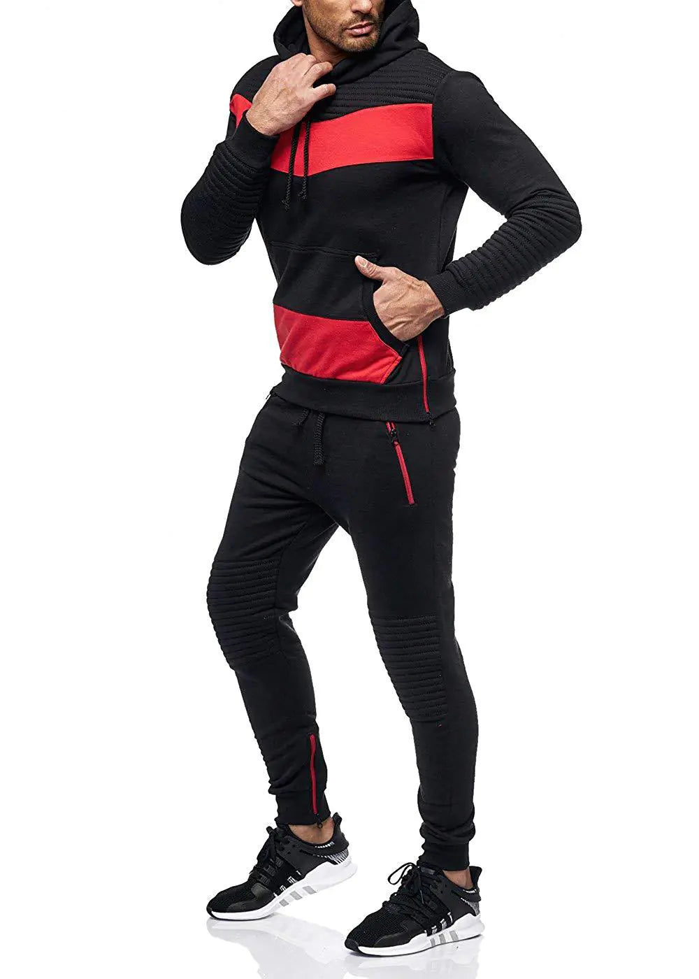Funki Findz | Activewear | Men's Hooded Sporty Track Suit Set