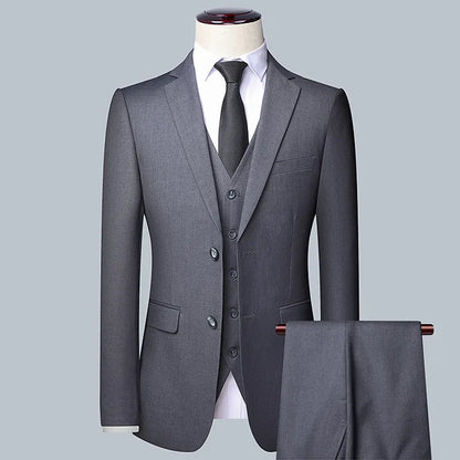 Funki Findz | Suits | Men's High Quality 3 Pcs Formal Dress Suit