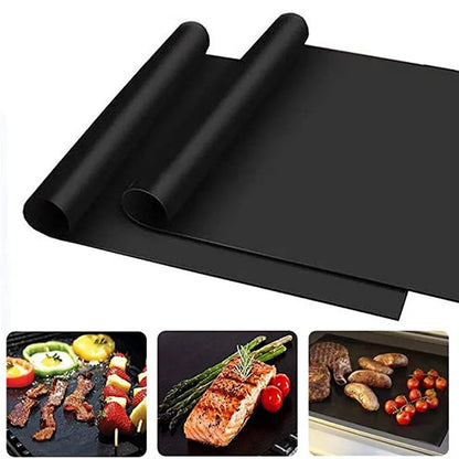 Funki Findz | Grill Mats | 4 Pcs Large Non Stick Oven Grill Mats