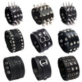 Funki Findz | Bracelets | Unisex Wide Cuff Goth Bracelet