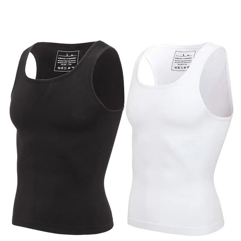 Funki Findz | Shapewear | Men's Slimming Singlet Body Shaper