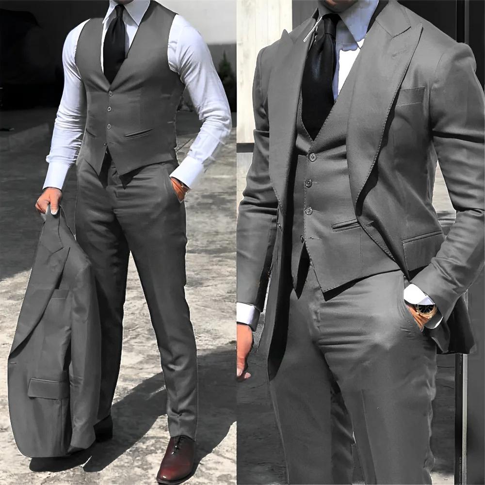 Funki Findz | Suits | Men's Fashion Formal Wedding Tuxedos 3Pc
