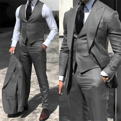 Funki Findz | Suits | Men's Fashion Formal Wedding Tuxedos 3Pc