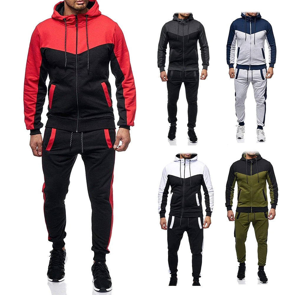 Funki Findz | Activewear | Men's Hooded Sporty Track Suit Set