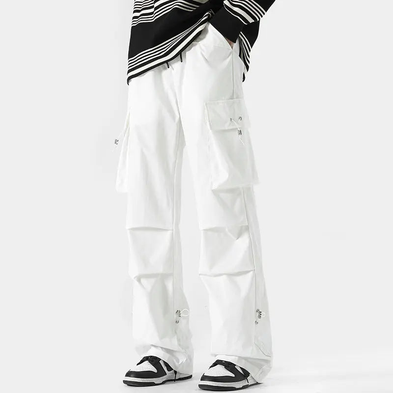 Funki Findz | Pants | Men's Casual Cargo Pants Long Loose Fit