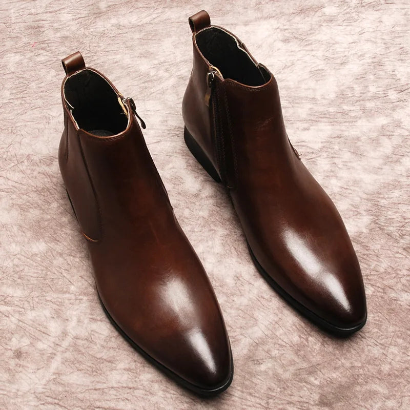 Funki Findz | Boots | Men's Leather British Gents Formal Boots