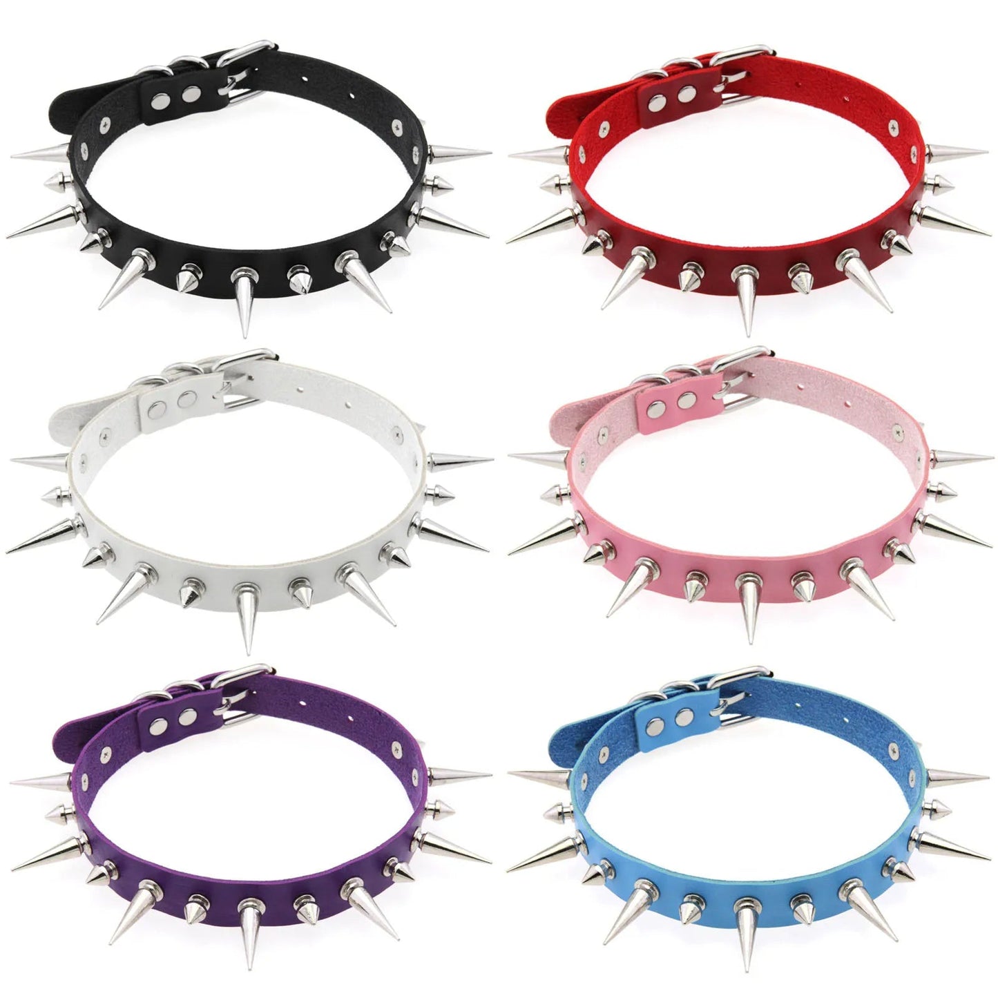 Funki Findz | Necklaces | Women's Spike Collar Gothic Necklace