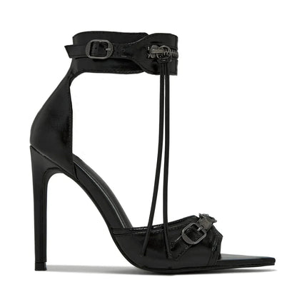 Funki Findz | Shoes | Women's Super High Zipper Strap Sandals