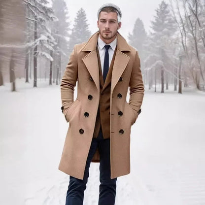 Funki Findz | Jackets | Men's Large Button Business Overcoat