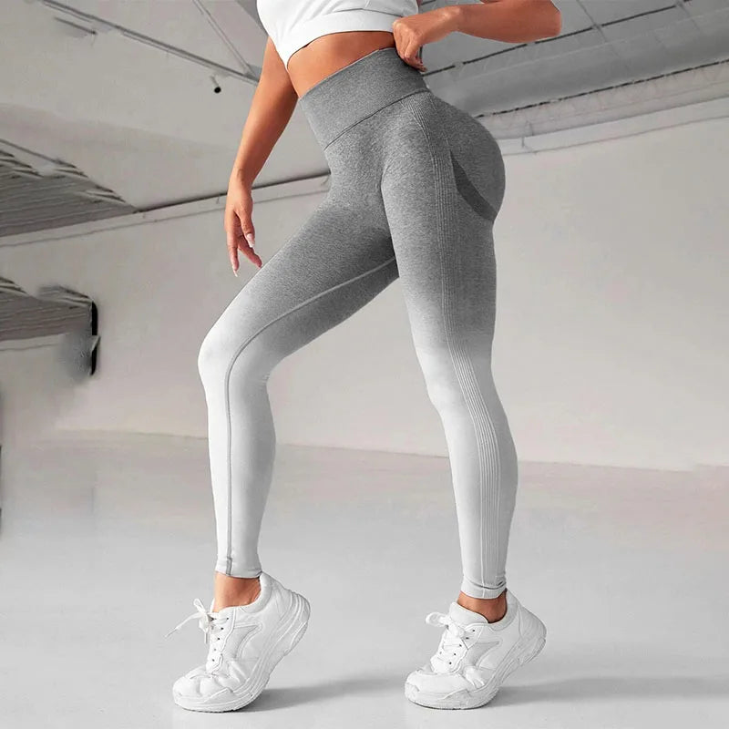 Funki Findz | Pants | Women's Gradient Smile Yoga Pants