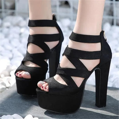 Funki Findz | Shoes | Women's Cross Strap Gladiator Sandals