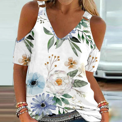 Funki Findz | Shirts | Women's Cut Out Buckle Strap Summer Top