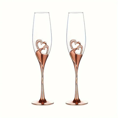 Funki Findz | Glasses | Wedding Champagne Glasses | Toast x 2