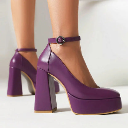 Funki Findz | Shoes | Women's High Formal Mary Jane Platforms