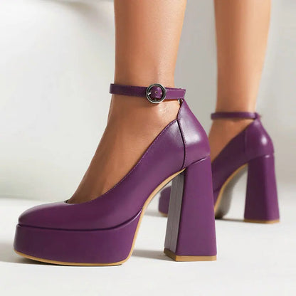 Funki Findz | Shoes | Women's High Formal Mary Jane Platforms