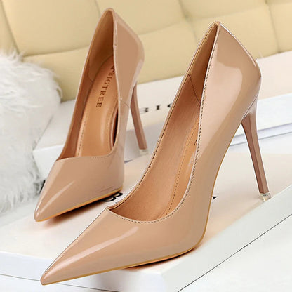 Funki Findz | Shoes | Women's Formal Mid-Heel Nude Scarpins