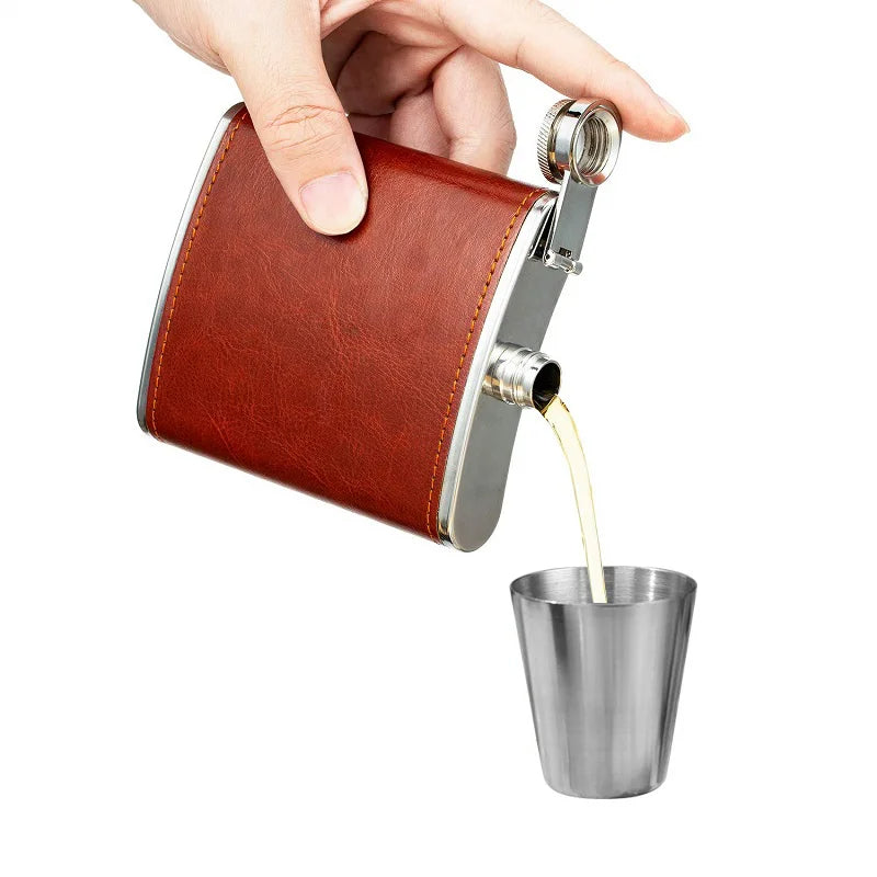 Funki Findz | Hip Flasks | Hip Flask Drink Gift Box Sets 6oz-8oz