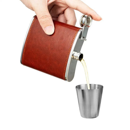 Funki Findz | Hip Flasks | Hip Flask Drink Gift Box Sets 6oz-8oz