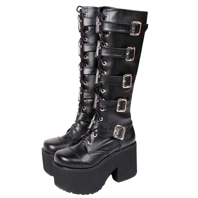 Funki Findz | Boots | Women's Japanese Harajuku Platform Boots