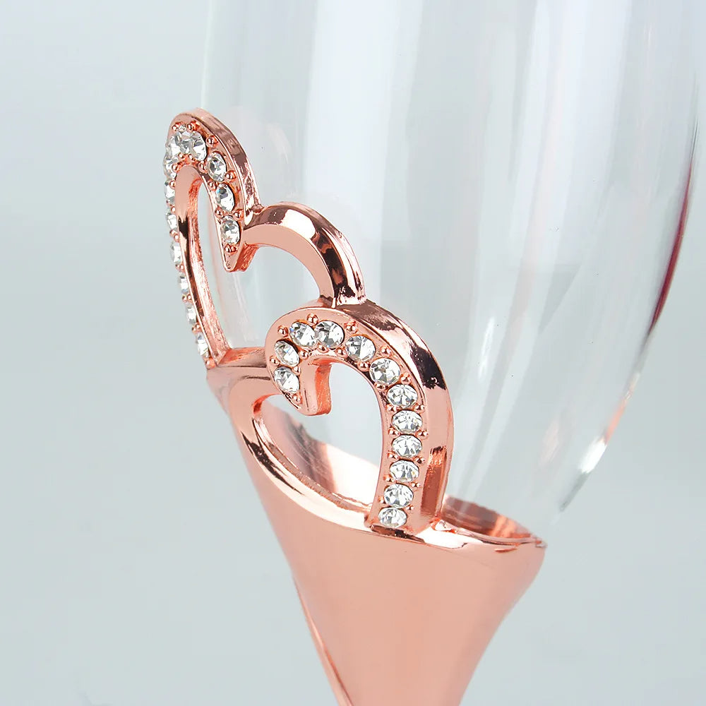 Funki Findz | Glasses | Wedding Champagne Glasses | Toast x 2