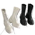 Funki Findz | Boots | Women's Lace-up Chunky Combat Boots
