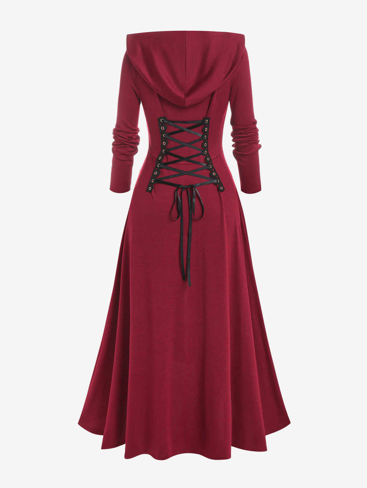 Funki Findz | Dresses | Women's Long Hooded Gothic Dress