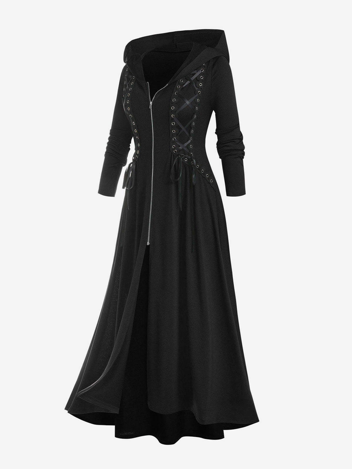 Funki Findz | Dresses | Women's Long Hooded Gothic Dress