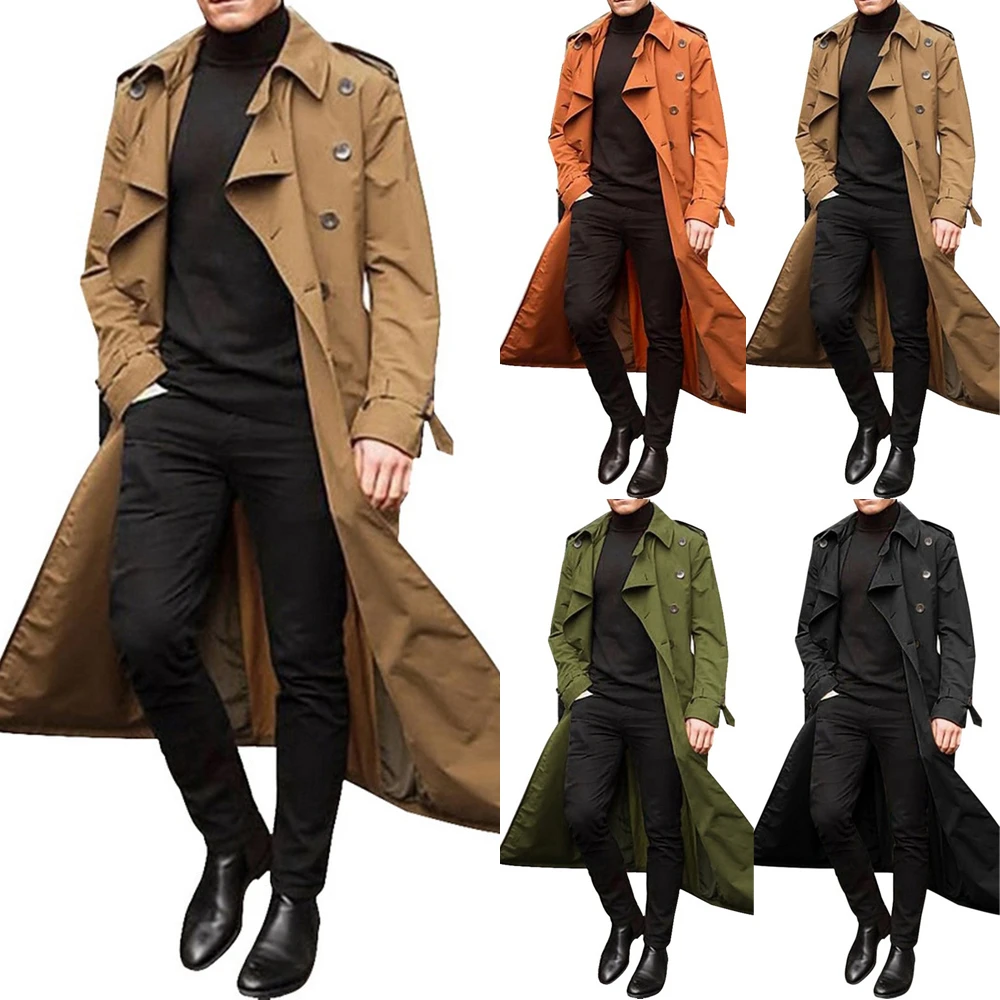 Funki Findz | Jackets | Men's Long Windbreak | Trench Coat
