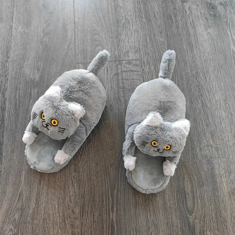 Funki Findz | Shoes | Women's Soft Cat Hug Slippers
