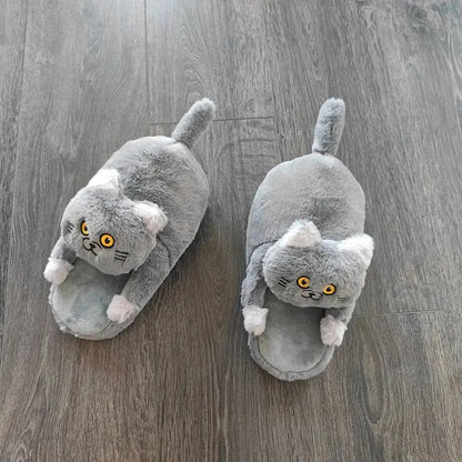 Funki Findz | Shoes | Women's Soft Cat Hug Slippers