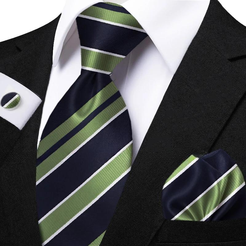 Funki Findz | Neckties | Men's Classic Striped Jacquard Tie Set