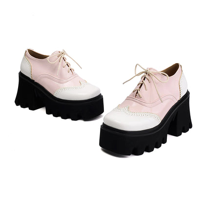 Funki Findz | Shoes | Women's British Walker Chunky Platforms