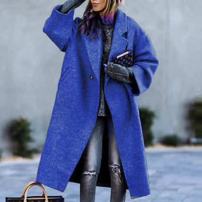 Funki Findz | Jackets | Women's Soft Woolen Loose Overcoat