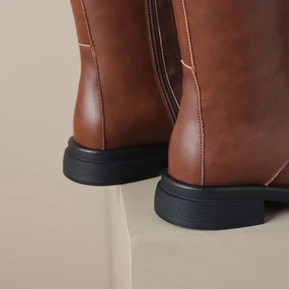 Funki Findz | Boots | Women's Real Leather Lace Up Riding Boot