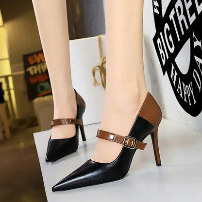 Funki Findz | Shoes | Women's Retro Colored Pointy Toe Stilettos