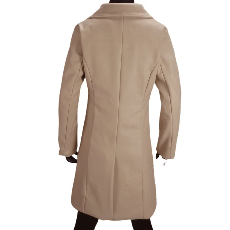 Funki Findz | Jackets | Women's Slim Fit Double Breast Overcoat