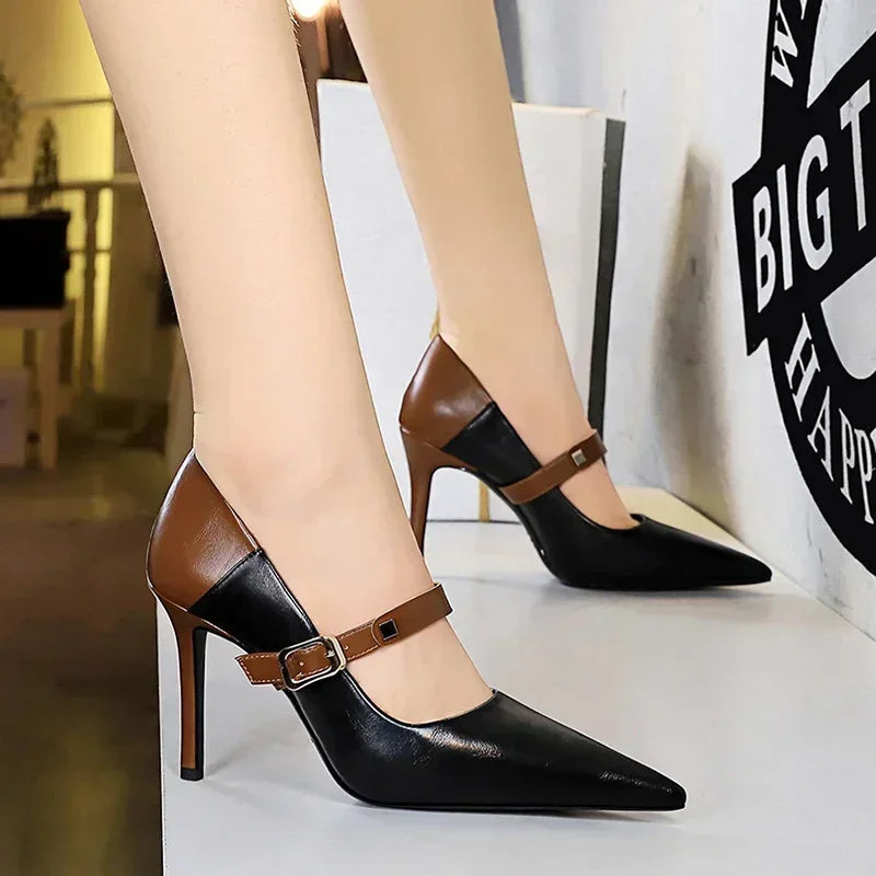 Funki Findz | Shoes | Women's Retro Colored Pointy Toe Stilettos