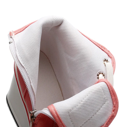 Funki Findz | Boots | Women's Canvas Elevator Platform Sneaker