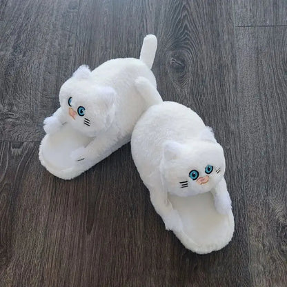 Funki Findz | Shoes | Women's Soft Cat Hug Slippers