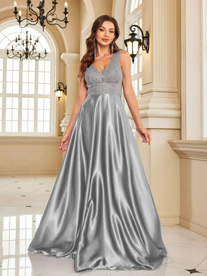 Funki Findz | Dresses | Women's Elegant Satin Sequin Dresses