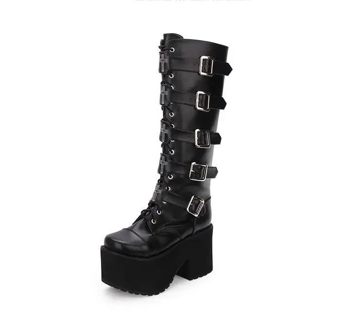 Funki Findz | Boots | Women's Gothic Harajuku Platform Boots
