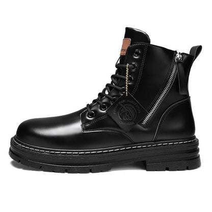 Funki Findz | Boots | Men's High Top Boots Leather Work Boots