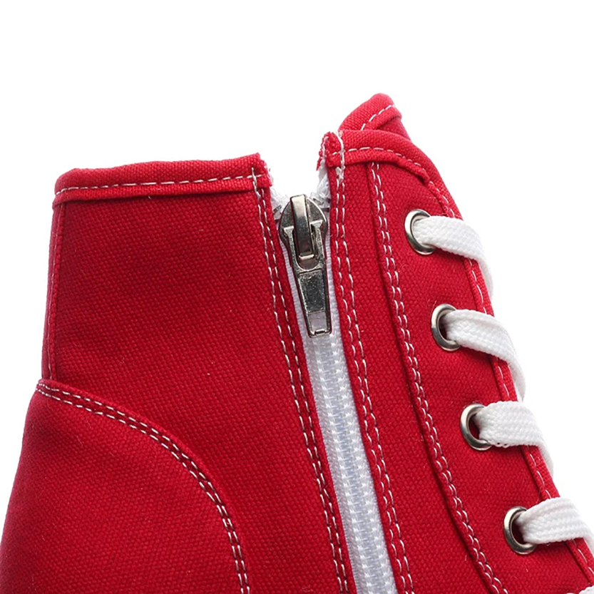 Funki Findz | Boots | Women's Canvas Elevator Platform Sneaker
