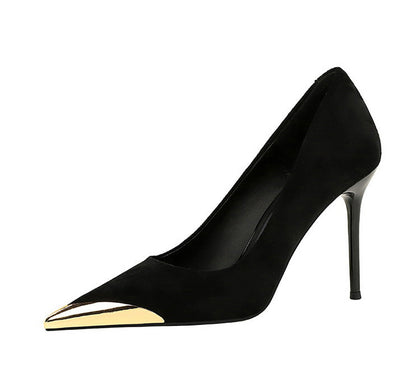 Funki Findz | Shoes | Women's Leopard Print Stilettos Metal Heel