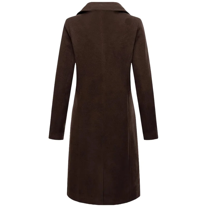 Funki Findz | Jackets | Women's Slim Fit Double Breast Overcoat